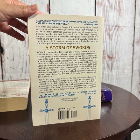 George R. R. Martin books 3 out of the 5 sets of Game of Thrones book Paper Back - Picture 5 of 14